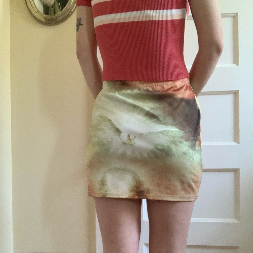 y2k graphic mini skirt - Picture 7 of 8